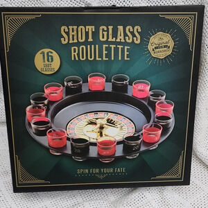 Shot‎ Glass Roulette game NEW